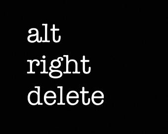 alt right delete